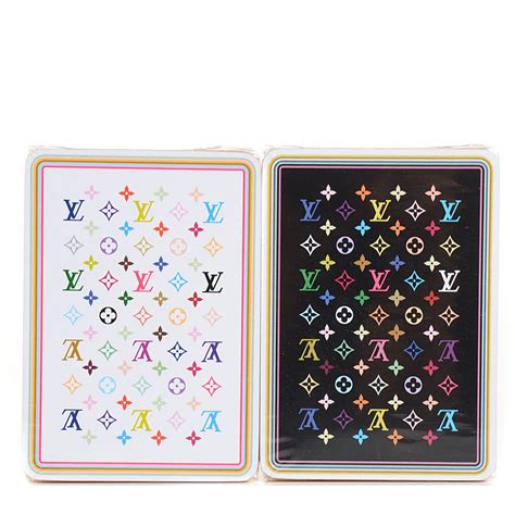 fake louis vuitton style red playing cards|louis vuitton false product id.